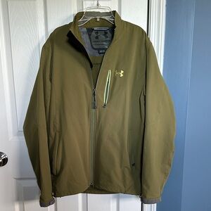 Under Armour Men's Olive Performance Jacket - Size Medium